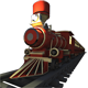 NIGHT TRAIN 3D MODELING - 3DOcean Item for Sale
