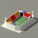 Low Poly Stadium - 3DOcean Item for Sale