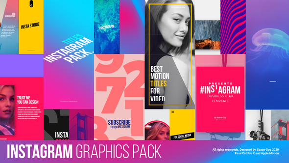 Instagram Graphics Pack | Final Cut Pro alt