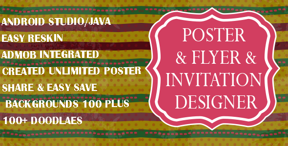 Poster Maker : Flyers, Invitation, Banner Design