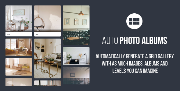 Auto Photo Albums - Multi Level Image Grid