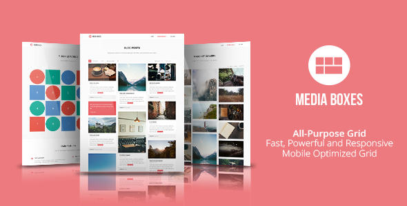 Portfolio Media Boxes - Responsive jQuery Grid Plugin