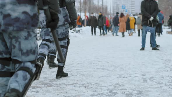 Police Baton Demonstration