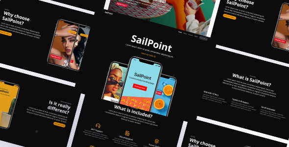 SailPoint | HTML Product Landing Page