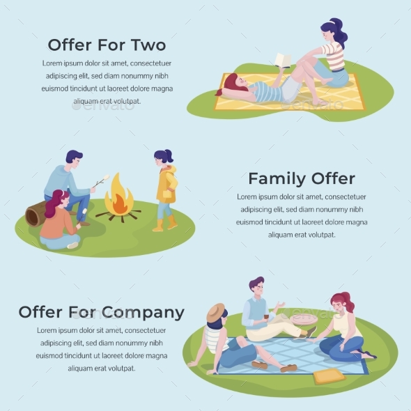 Picnic Poster Graphics Designs Templates From Graphicriver