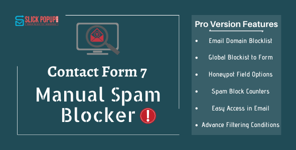 Contact Form 7 Manual Spam Blocker