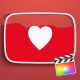 Valentines Day YouTube Logo Thumbnail