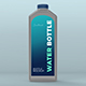 Glass Water Bottle Mockup - GraphicRiver Item for Sale