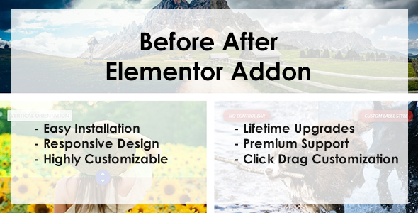 Before After - Elementor Addon