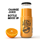 Orange Juice Bottle Mock Up - GraphicRiver Item for Sale