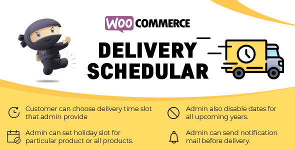 WooCommerce Delivery Schedular - Delivery Date & Time Slots