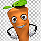 Cartoon Carrot 3d Character Dancing Gangnam Style (2-Pack) - VideoHive Item for Sale