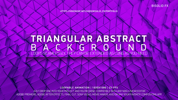 Triangular Abstract Background alt