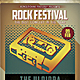Rock Festival Flyer / Poster - GraphicRiver Item for Sale