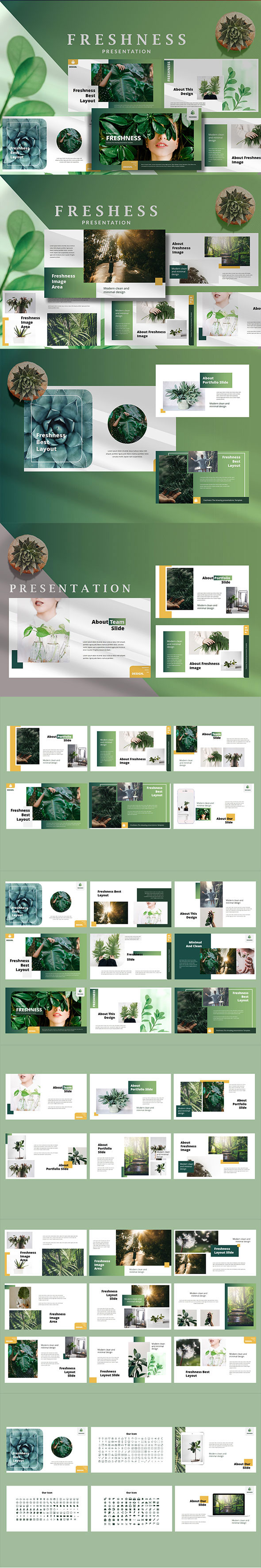 Nature PowerPoint Templates from GraphicRiver