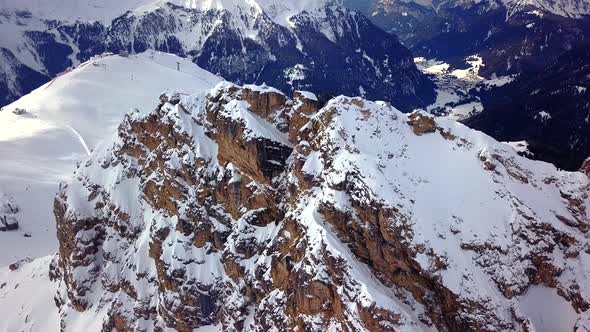 Dolomites Mountains in Italy