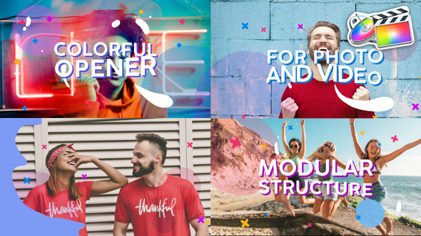 Colorful Opener | FCPX alt