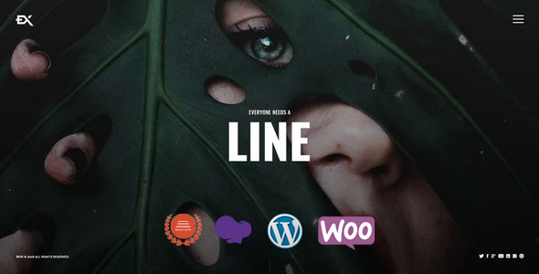 Wox – One Page Portfolio WordPress Theme