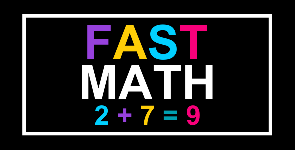 Fast Math | Html5 Mobile Game | Android &Amp; Ios