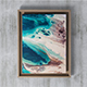 Realistic Wood Frame Canvas Mock-Up - GraphicRiver Item for Sale