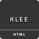 Klee - vCard / Resume / CV Template - ThemeForest Item for Sale