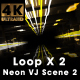 Neon Vj Scene2 - VideoHive Item for Sale