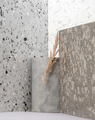 Modern interior composition using various stone textures and dry plants. - PhotoDune Item for Sale