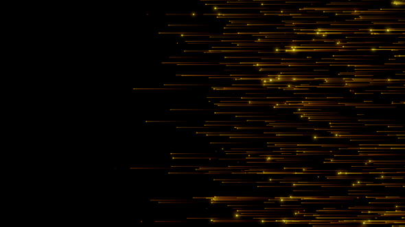 Gold Glitter Sideways