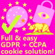 Complete GDPR / AVG / CCPA Cookie Compliance WordPress plugin - WeePie Cookie Allow - CodeCanyon Item for Sale