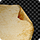 Ancient Old Parchment Paper Flutter on Transparent Background - VideoHive Item for Sale