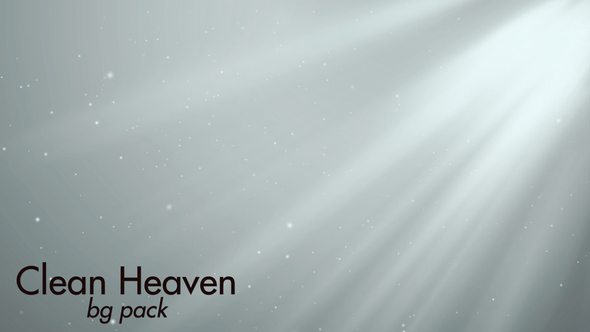 Elegant Clean Heaven Background Pack
