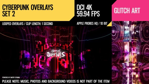 Cyberpunk Overlays (4K Set 2) alt