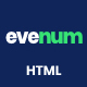 Evenum - Multipurpose Event and Conference HTML Template - ThemeForest Item for Sale