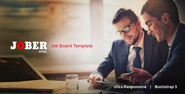 Jober – Elegant Job Board Template