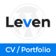 Leven Resume WordPress Theme - ThemeForest Item for Sale