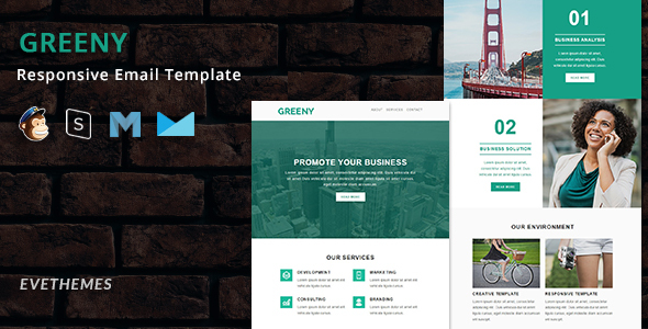 Greeny - Responsive Email Template