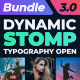Dynamic Stomp Typography Open 3.0 - VideoHive Item for Sale