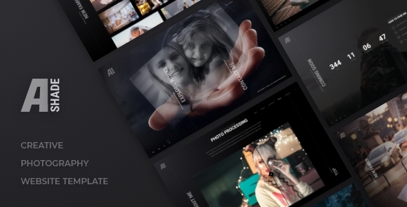 Ashade - Photography HTML Template