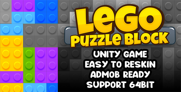 Lego Puzzle Block Game Unity Template