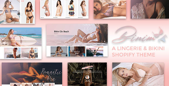 Binim - Lingerie & Bikini Responsive Shopify