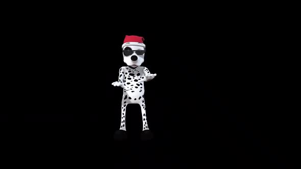 Cartoon Dalmatian Dog Dance 5