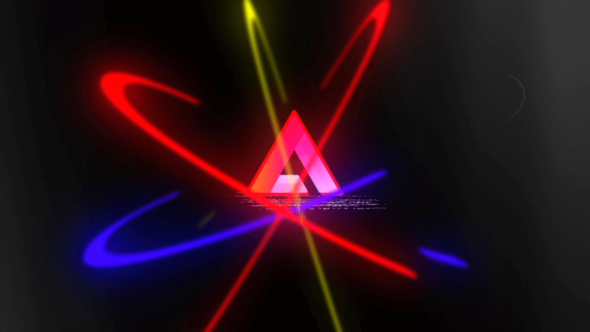 Glitch Logo Reveal alt