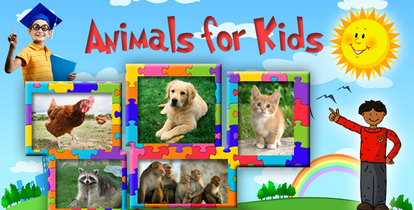 Animal Sounds Educational Learning Android App