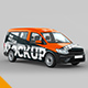 VW Caddy Maxi Van Mock up - GraphicRiver Item for Sale