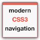 CSS3 Navigation Menu - CodeCanyon Item for Sale