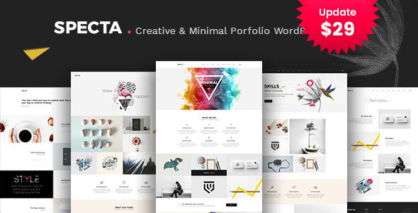 Specta - Multipurpose Portfolio WordPress Theme