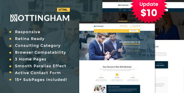 Nothingham - Finance and Consultancy Template