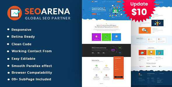 Seoarena - SEO /Digital Agency HTML5 Template