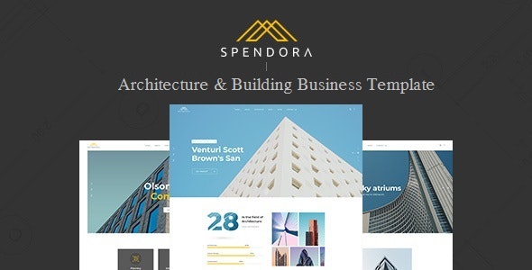 Spendora - Architecture and Building Business Joomla Template
