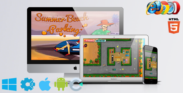 Summer Beach Parking